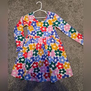 Hanna Andersson Multicolor Floral Dress 110 (5)
